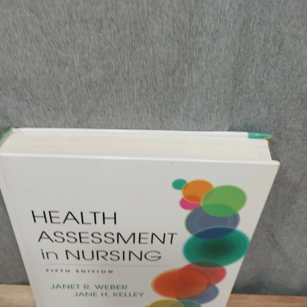 Health Assessment in Nursing Textbook 5th Edition Weber Kelley Hard Cover
